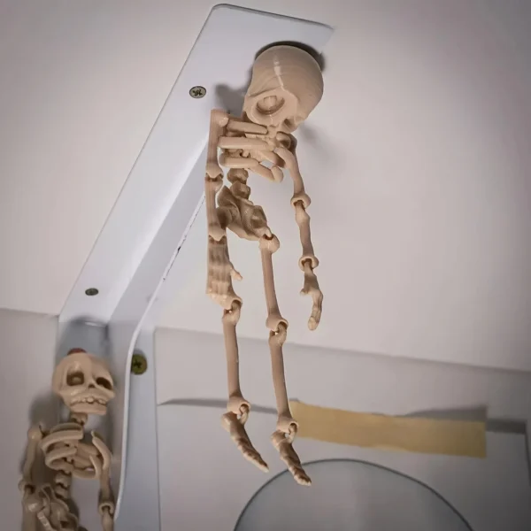 1Pc Magnetic Poseable Skull Fridge Magnet Funny Halloween Gift Easter Kitchen & Dining Decor Home Accessory, Quirky Decor - Image 7