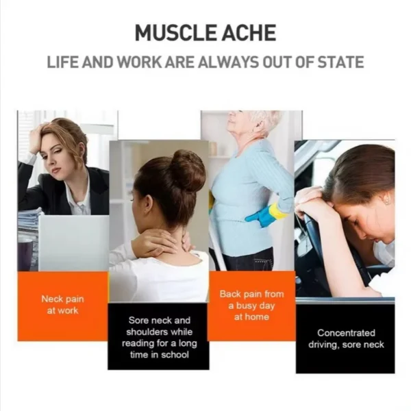 Cervical Neck Shoulder Stretcher Massage Pillow Traction Device Muscle Relaxation Relieve Pain Cervical Spine Correction - Image 5