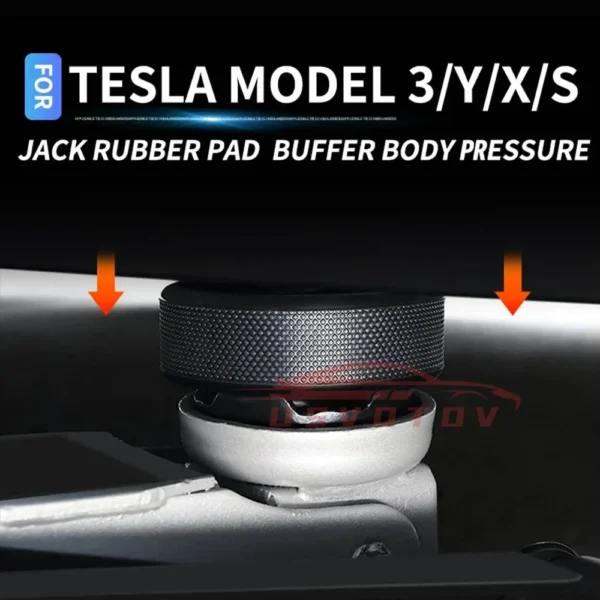 4pcs Lifting Jack Pads for Tesla Model 3 Y S X Juniper 2026 2025 2024 Accessories Rubber Pucks Chassis Lift Stands Adapter Case - Image 3