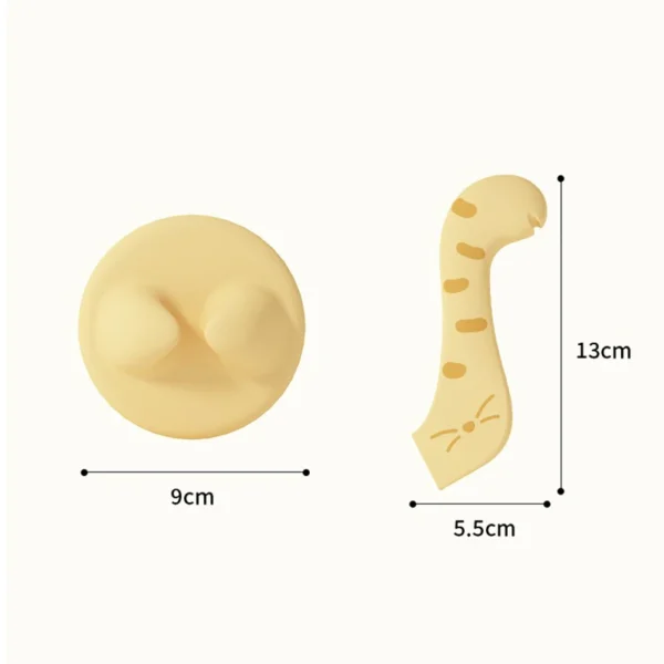 New cet canned sealed lid for cats canned cat food spoon fashionable and comfortable pet dog canned seal fresh-keeping lid spoon - Image 6