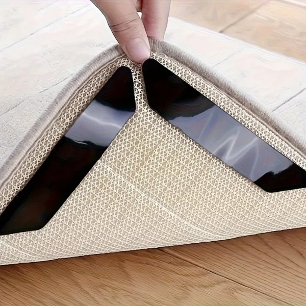 10pcs High Quality Non-slip Anti-drill Carpet Stickers Suitable For Living Room Dining Room Bathroom Rugs, Prevent Rugs From Mov - Image 7