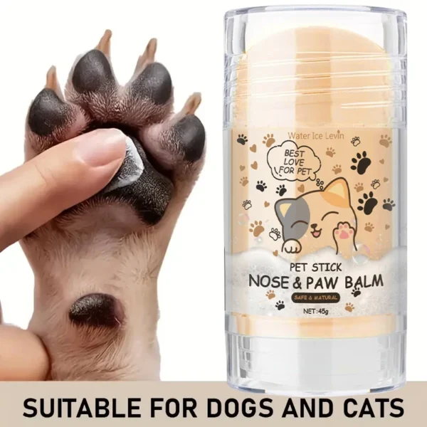 45g Dog Nose and Paw Balm Dog Paw Cream Cats Dogs Paw Protector Cream Pet Feet Moisturizer Pet Crack Feet Repair Pet Accessories - Image 2