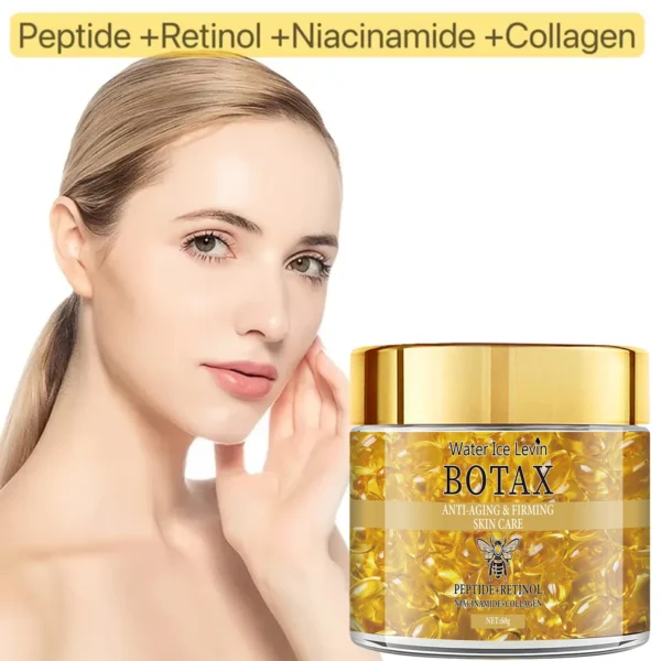 Retinol Firming and Lifting Cream That Has Rich Peptides and Collagen, and Hyaluronic Acid. It Is Suitable for All Skin Types, Tightens and Smoothes Skin, Looks Youthful and Deeply Moisturizes the Skin - Image 2