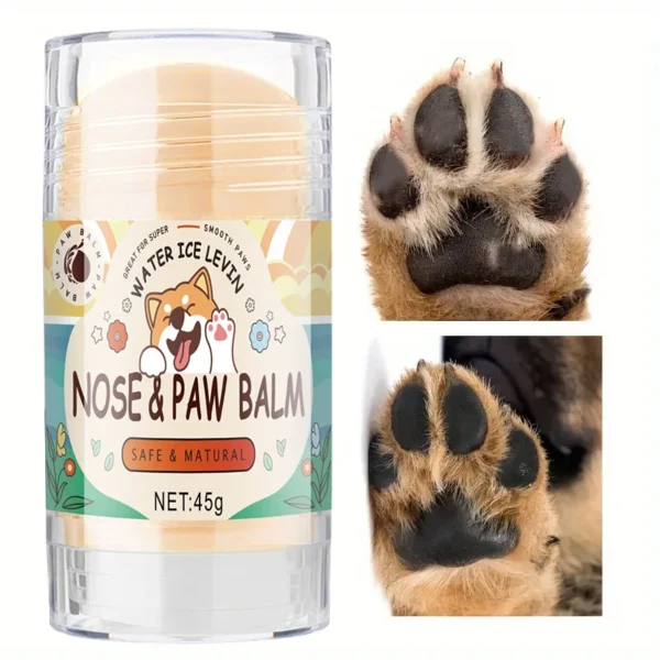 45g Pet Paw Care Cream Is Rich in Natural Plant Ingredients Such as Shea Butter, Coconut Oil and Other Are Gentle and Moisturizing, Quickly Relieves Dry Paws and Cares for Pet Paws - Image 3