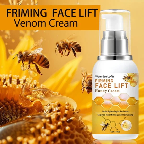 Honey Instant Face Lift & Firm Skin Cream Sustainable Face Lifting Reduces Fine Lines Gentle Moisturizing Care Cream - Image 5