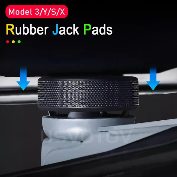 Jack Pad Tire Repair Kit for Tesla Model 3 S X Y Juniper 2026 2025 2024 Travel Accessories Car Rubber Lifting Jack Pad Adapter - Image 2