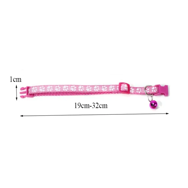 Fashion Pet Cats Collar Colorful Pattern Cute Bell Adjustable Collars For Cats Kitten DIY Ring Necklace Pet Accessories - Image 6