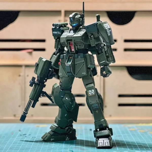 XFS HG GTO RGM-79S GM Spartan Assembly Model 1/144 Desert Type Kit Spartan Action Figures Robot Mecha Plastic Model Toy Gifts - Image 2