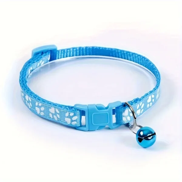 Fashion Pet Cats Collar Colorful Pattern Cute Bell Adjustable Collars For Cats Kitten DIY Ring Necklace Pet Accessories - Image 4