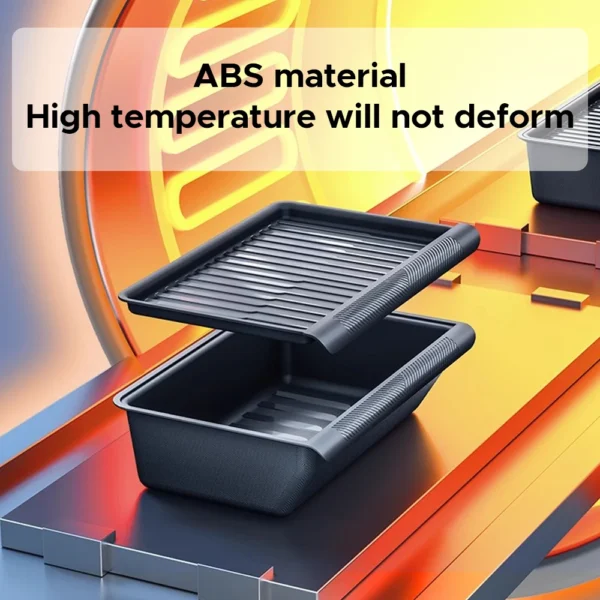 Under Seat Drawder Storage Box for Tesla Model Y 2020-2024 Organizer Accessories Underseat Hidden Store Space Bins Chair Tray - Image 5