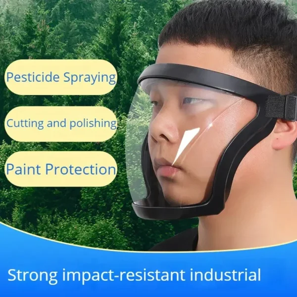 Anti-Fog Protective Face Mask - Dust/Splash Resistant for Sports, Riding, Work, Grinding, Weeding/Mowing - Image 4