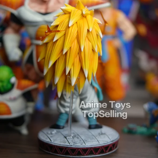 25cm/9.84in Anime Dragon Ball Z Figure Super Saiyan 3 Gotenks Figure SSJ3 Gotenks PVC Collectible Model Toys Gifts - Image 2