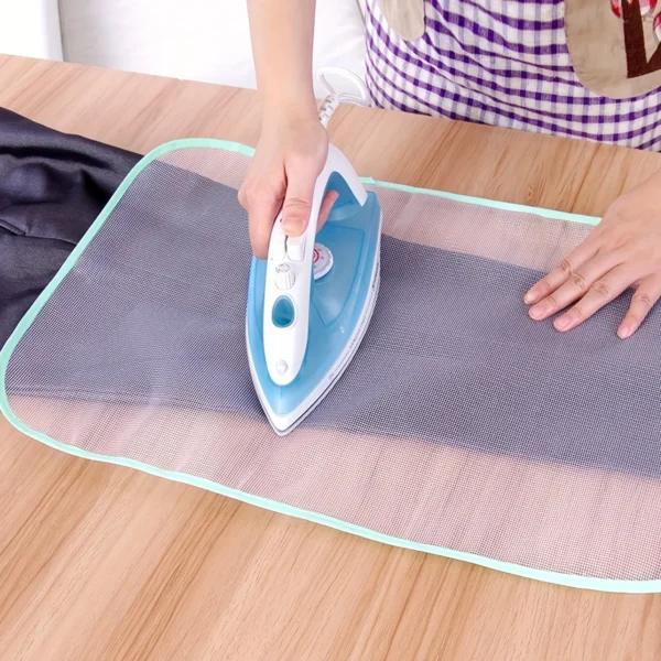 1pc Random Protective Ironing Cloth High Temperature Board Press Mesh Insulation Pad Guard Protection Clothing Home Accessories - Image 5