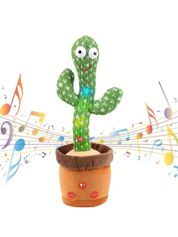 kf-Sf5aba2628f4b4231bf3794627bfcf5bc1 1pc-Dancing Talking Cactus Toys For Baby Boys And Girls, Singing Mimicking Recording Repeating What You Say Sunny Cactus Up Plus - Image 1