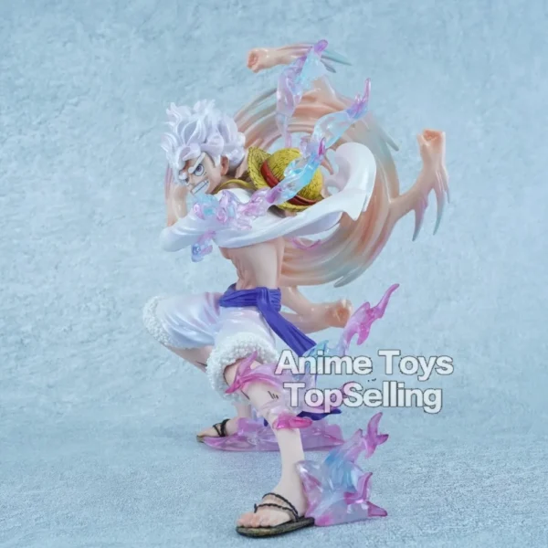 19cm/7.48in Anime One Piece Figure Nika Luffy Action Figures Luffy Arm can rotate Pvc Statue Collection Model Toys for Gifts - Image 4