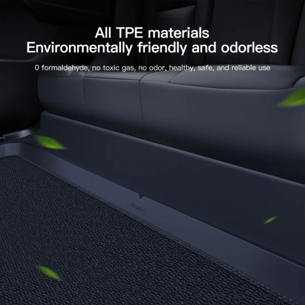 YZ For Tesla Model Y/3 Juniper 2021-2025 Rear Seat Lower Anti-kick Pad Protective Mat Electric Vehicle Protective Accessories - Image 2