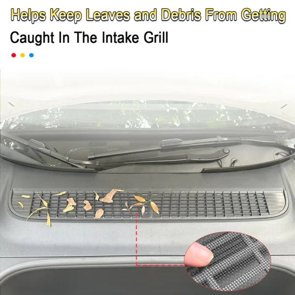For Tesla Model Y Juniper 2025 Insect-proof Net Front Trunk Anti Insect Dust Proof Inner Vent Grille Air Inlet Protective Cover - Image 4