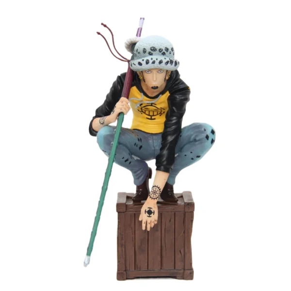 21cm One Piece Figures Trafalgar D. Water Law Action Figures Anime Pvc Model Statue Ornamen Collection Decoration Toys Gifts - Image 6
