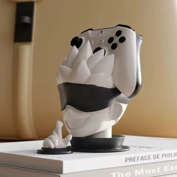 Miniso Anime Peripheral Universal Ps5 Game Controller Creative Stand Jujutsu Kaisen Gojo Satoru Controller Storage Game Stand - Image 2