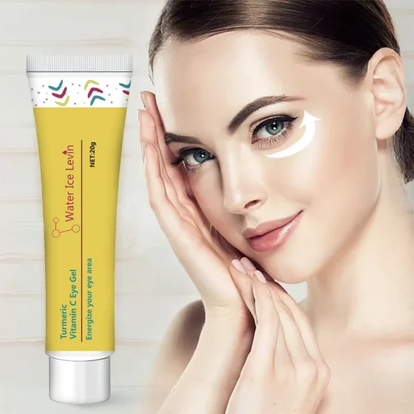 Turmeric vitamin C Eye Cream Lightening Dark Circles Firming Skin Instant Eye Repair Serum for women Women Eyes Care 20g - Image 1