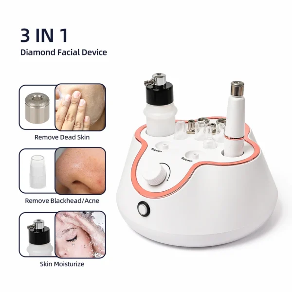 Professional Diamond Microdermabrasion Machine Home Use Facial Peeling Beauty Machine Exfoliation Face Deep Cleaning Skin Care - Image 2