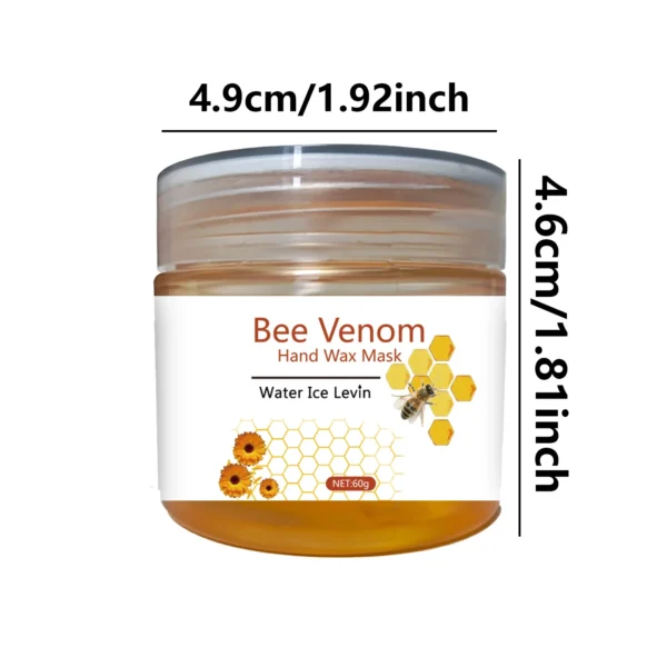 Honey Moisturizing Exfoliating Hand Wax Mask Moisturizing exfoliating nourishing skin 60g - Image 3