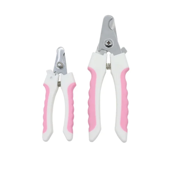 Pet straight handle stainless steel nail scissors dog and cat pet nail clipper cleaning tool pet nail clipper set - Image 2