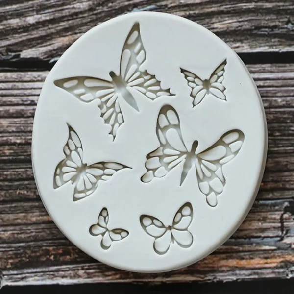 Butterfly Fondant Silicone Sugarcraft Wedding Cake Decorating Tools Resin Chocolate Molds For Baking - Image 2