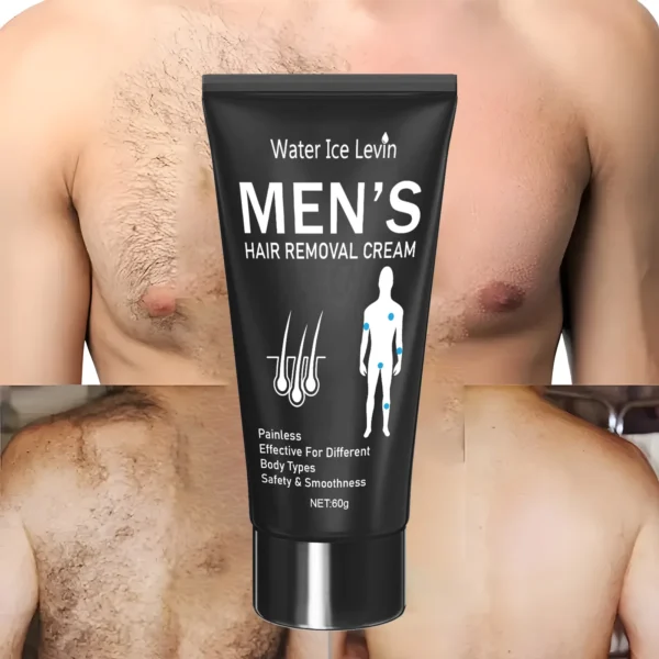 60g Hair Removal Cream for Men and Women, Painless, Quickly, Completely, Smooth and Refreshing, Reshaping Confidence, Enjoy Silky Skin - Image 7