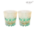 A pair of green fluorite [exquisite cup gift box]