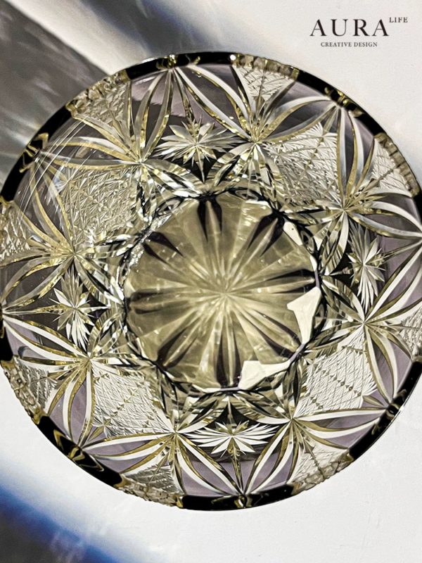 AURA'S Rolla Secret Key Retro Whiskey Cup Edo Kiriko Classical Cup Personalized Handmade Crystal Glass Cup - Image 4