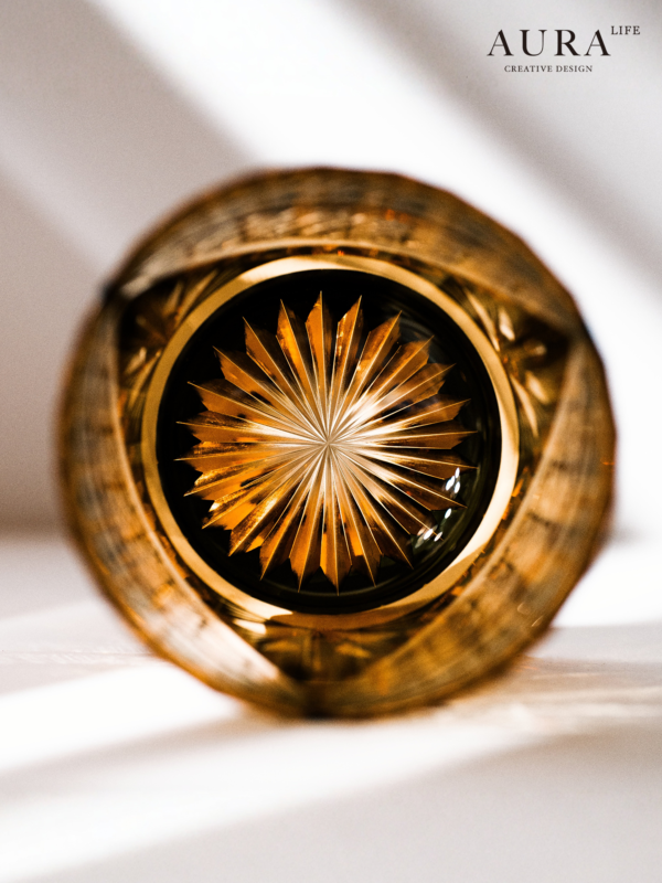 AURA'S Master Collection Edo Kiriko Brilliant Galaxy Crystal Glass Whiskey Cup Gift Cup - Image 4