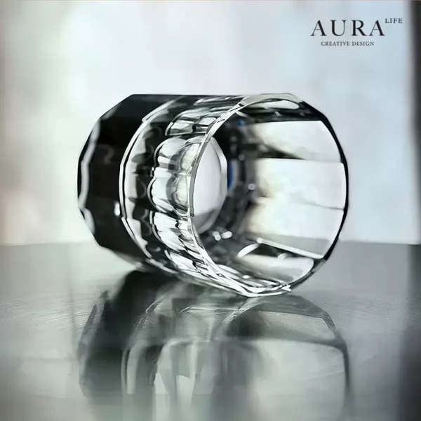 AURA'S high-end K9 crystal cup, light luxury glass, hand-cut wine cup, high-end whiskey cup, foreign wine cup - Image 3
