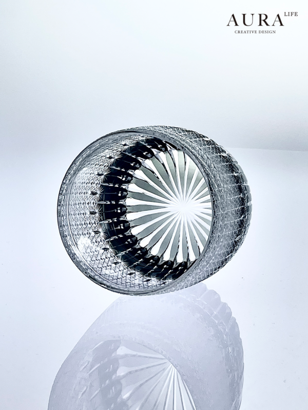AURA'S Maimang Edo Kiriko high-end crystal cup glass whiskey glass hand-carved gift cup - Image 4