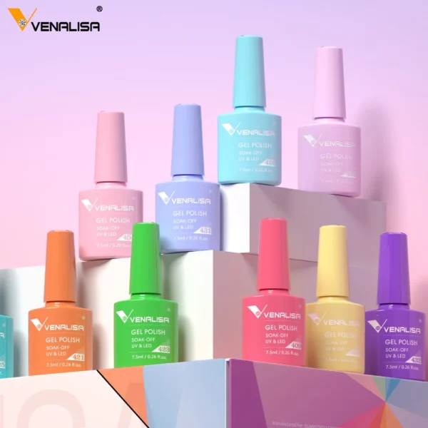Venalisa Nail Gel Polish HEMA FREE No TPO 7.5ml Summer Nails Soak Off UV LED Gel Varnish Full Coverage Gorgeous Color Manicure - Image 2