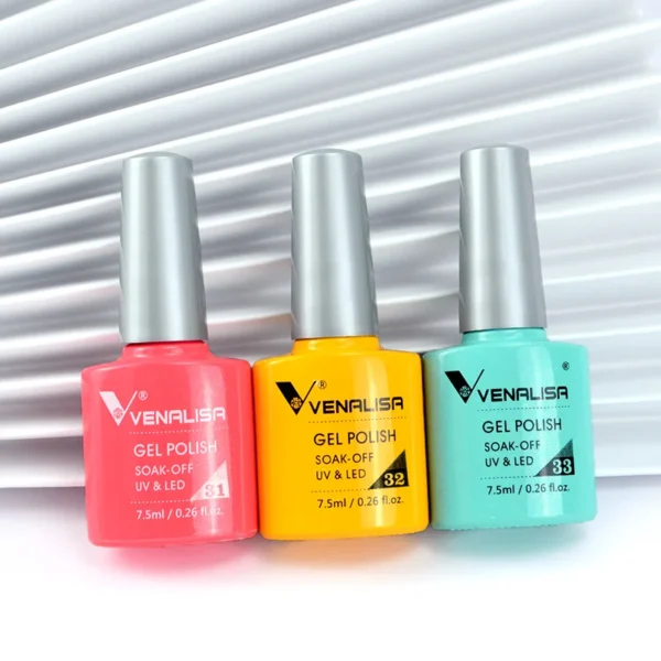 Venalisa Fashion Bling 7.5ml Nude Color Series Soak Off UV LED Nail Gel Polish Cosmetics Nail Manicure Gel Polish Nail Varnish - Image 4