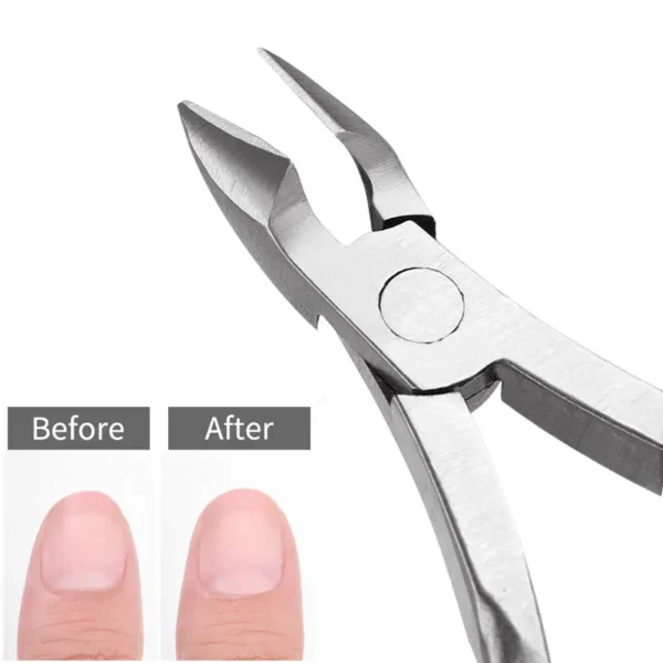 Professional Stainless Steel Cuticle Nail Nipper Clipper Nail Art Manicure Pedicure Care Trim Plier Cutter Beauty Scissors Tools - Image 3