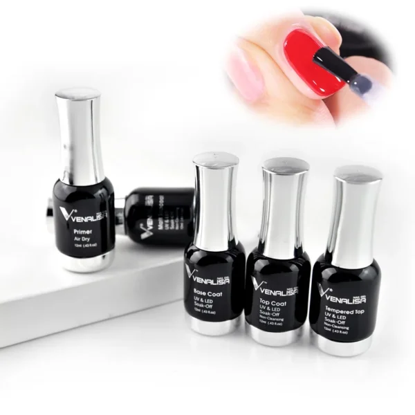 Venalisa 12ml TPO FREE Diamond Top Coat Supply Nail Art Enamel Gel Nail Polish Shining Glitter Sequin Starry Platinum Paint Gel - Image 6