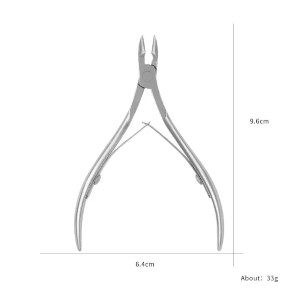 Professional Stainless Steel Cuticle Nail Nipper Clipper Nail Art Manicure Pedicure Care Trim Plier Cutter Beauty Scissors Tools - Image 6