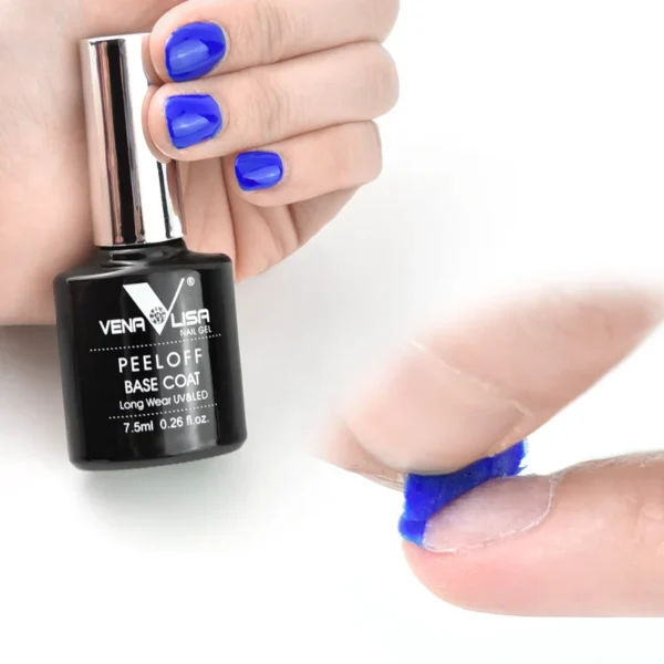 VENALISA New Arrival Long Wear Tempered Nowipe Top Coat Easy Peel Off Water Base Coat Basic Nail Gel Polish Enamel Varnish gels - Image 3