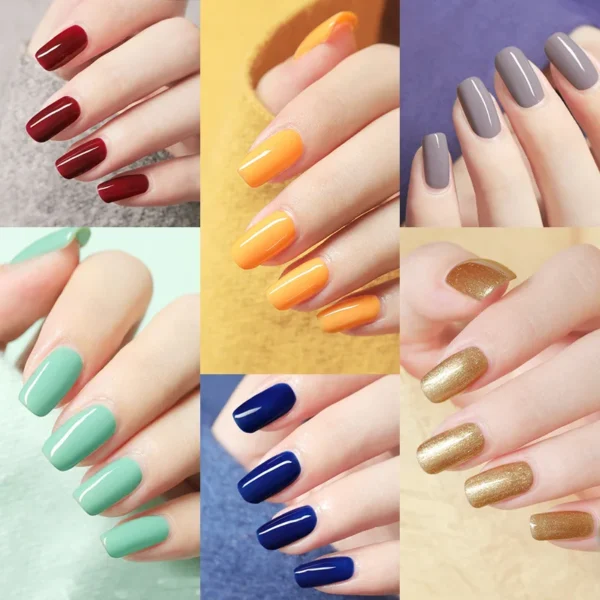 Venalisa 7.5ml Nail Gel Polish 60 Color Glitter Color Nail Varnish For Nail Art Manicure Top Coat Soak Off Enamel UV Gel Varnish - Image 3