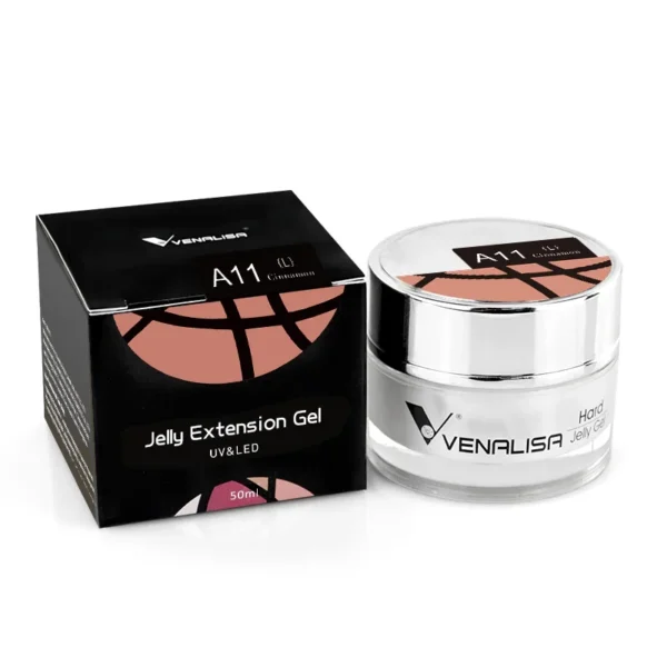 50ml TPO Free Jelly Nail Extension Gel Nail Builder French Nail Gum Venalisa Clear Natural Color Soak Off UV Construction Gel - Image 4