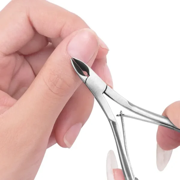Professional Stainless Steel Cuticle Nail Nipper Clipper Nail Art Manicure Pedicure Care Trim Plier Cutter Beauty Scissors Tools - Image 5