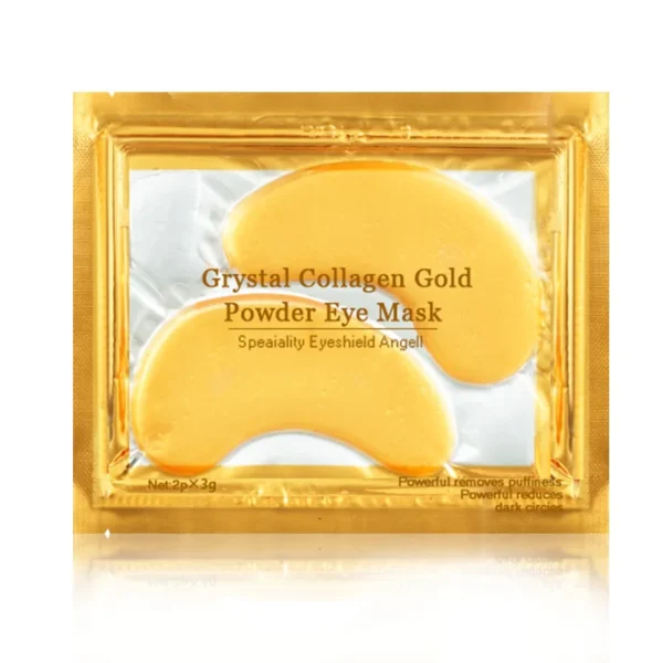 100pcs=50pairs Gold Collagen Eye Mask skincare Anti-Aging Anti Dark Circles Remove Puffiness Moisturizing Eye Patches Skin Care - Image 6