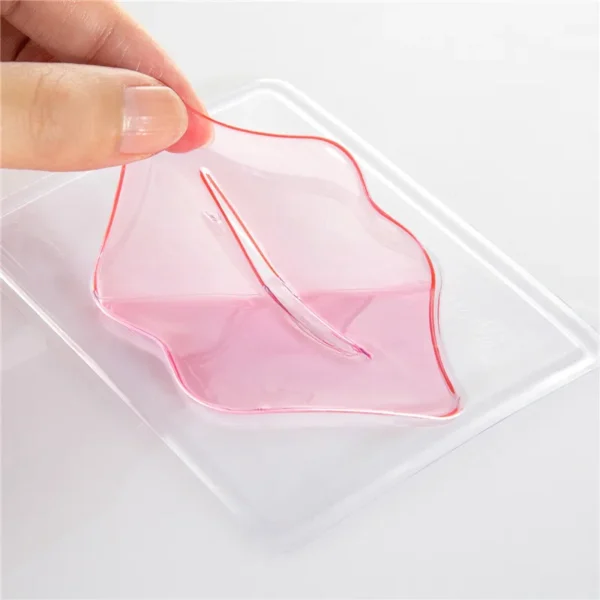5pcs Crystal Collagen Lip Mask Lips Plumper Pink Lip Patches Moisture Nourishing Essence Korean Cosmetics Skin Care for Beauty - Image 5