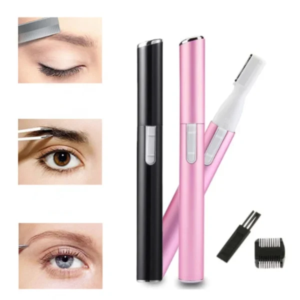 Electric Eyebrow Trimmer Mini Shaver Hair Remover Facial Shaver Hair Remover Facial And Neck Blur Lips Body Arms And Legs - Image 1