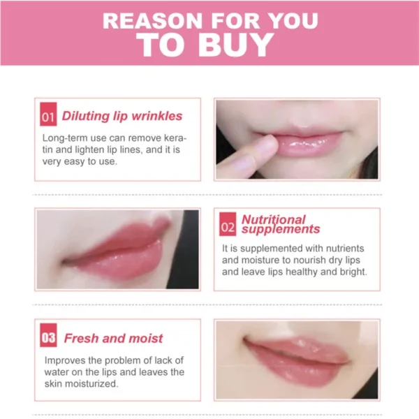 5/10/20/30pcs Pink Gold Crystal Collagen Lip Mask Plump Lips Moisturizing Nourishing Lip Patches Lips Plumper Skin Care Products - Image 3