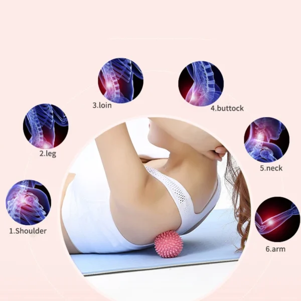 Massage Ball Fascia Ball Muscle Relaxation Massage Yoga Fitness Shoulder Neck Foot Foot Foot Massage Hard Neck Membrane Meridian - Image 3