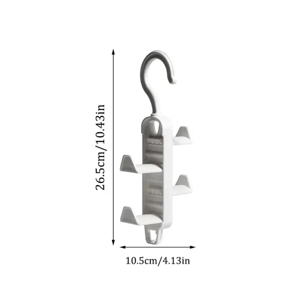 Bag Storage Tool Wardrobe Storage Multifunctional Clothes Rack Traceless Hanging Bag Rack Hat Door Non Perforated Hanging Hook - Image 6