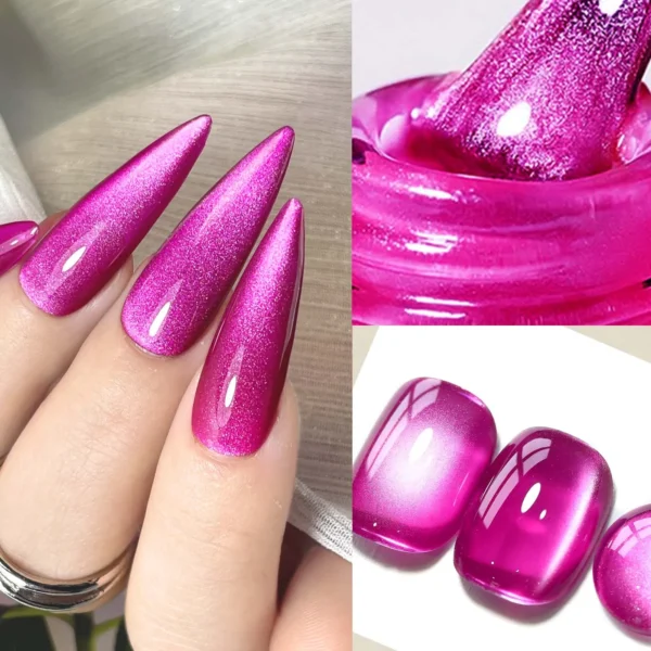 7.5ml cat eye magnetic gel nail polish jelly amber pink semi-permanent nail polish UV LED nail gel varnish polish nail supplies - Image 3
